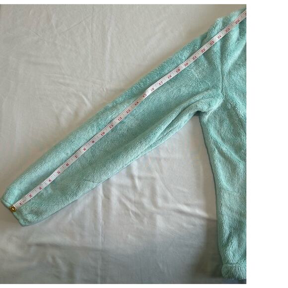 The North Face Women's Osito Fleece Full Zip Jacket Aqua Blue Size Small - Picture 12 of 15